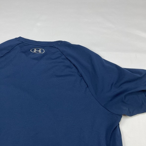 Under Armour Tech 2.0 Tee Shirt Mens  Large Navy Short Sleeve Quick Dry - Picture 9 of 13